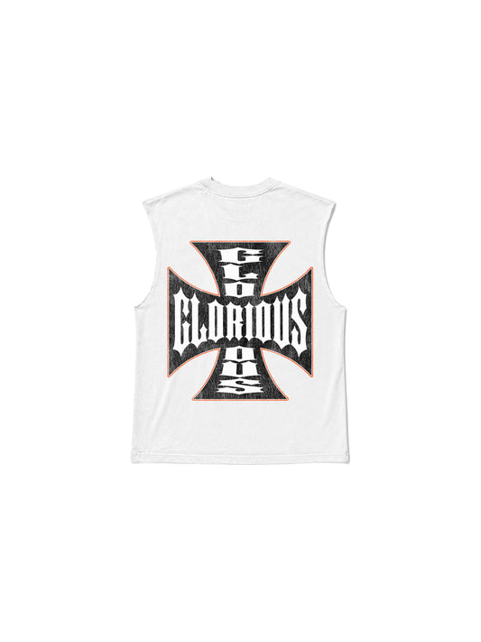 CHOPPER CUT OFF (WHITE)
