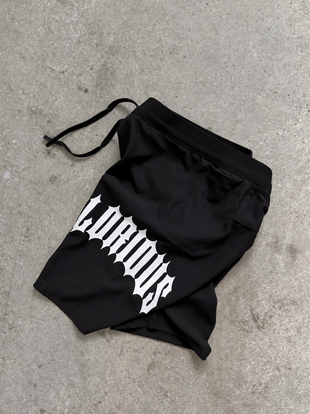 Glorious Arc Half Tights (black/white)