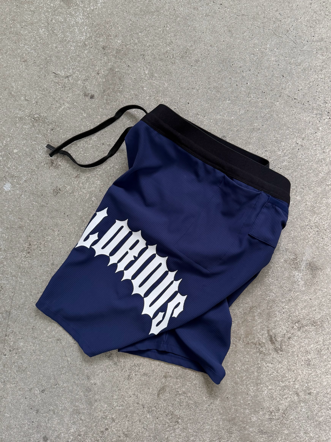 Glorious Arc Half Tights (white/navy)
